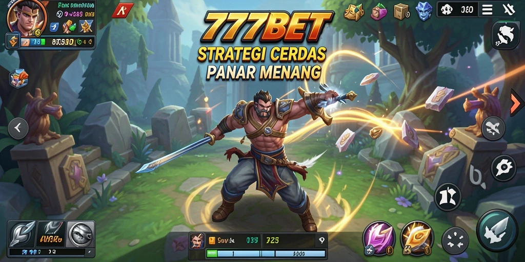 Tampilan gameplay 777BET yang mendebarkan dan penuh strategi.