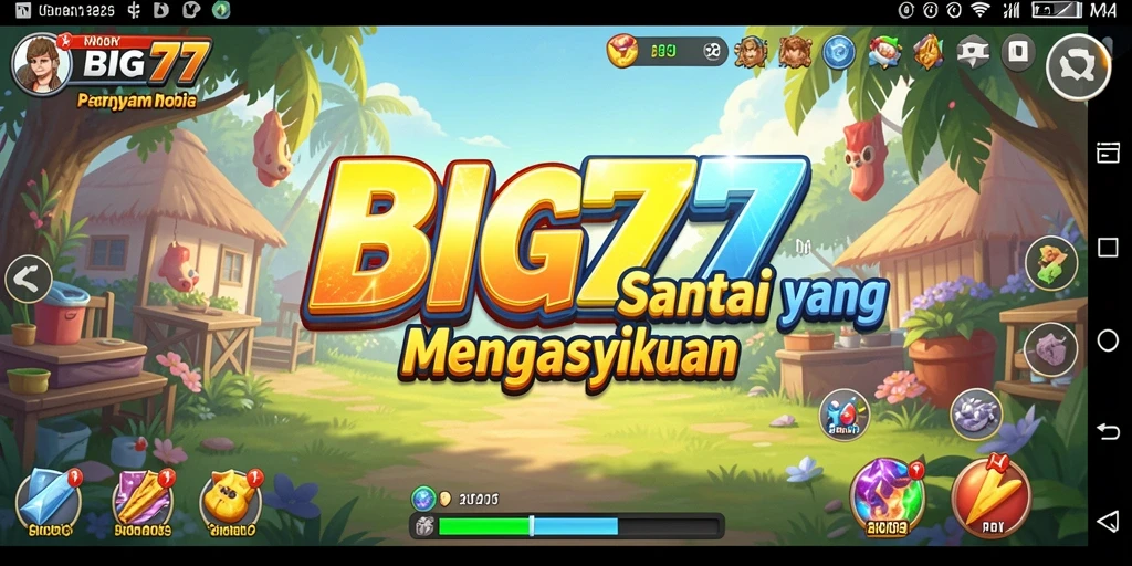 Tampilan menarik dalam gameplay Casual BIG77.