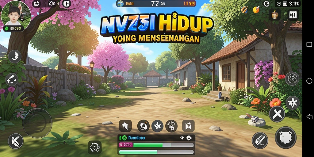 Gameplay menarik dari NV77 dengan simulasi kehidupan yang interaktif.
